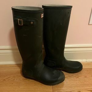 Forest Green Hunter Boots - Original Tall